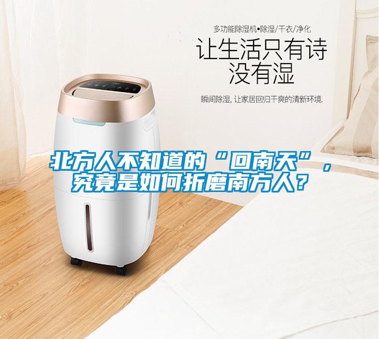 北方人不知道的“回南天”，究竟是如何折磨南方人？