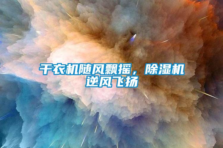 干衣機隨風飄搖，除濕機逆風飛揚