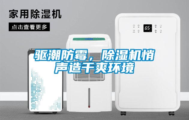 驅潮防霉，除濕機悄聲造干爽環境