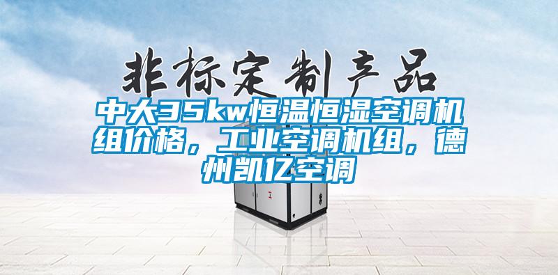 中大35kw恒溫恒濕空調(diào)機(jī)組價(jià)格，工業(yè)空調(diào)機(jī)組，德州凱億空調(diào)