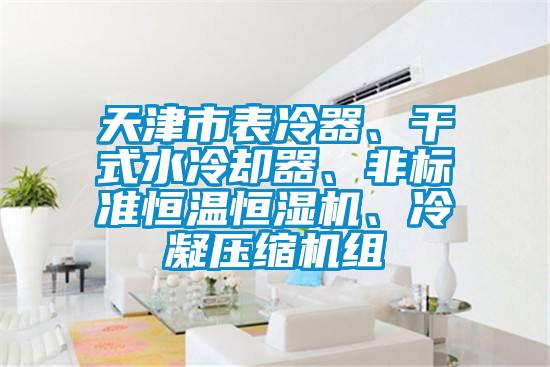 天津市表冷器、干式水冷卻器、非標準恒溫恒濕機、冷凝壓縮機組