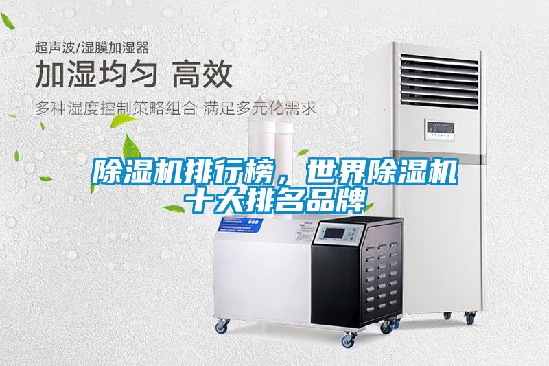 除濕機排行榜，世界除濕機十大排名品牌