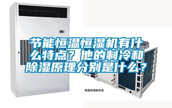 節能恒溫恒濕機有什么特點？他的制冷和除濕原理分別是什么？